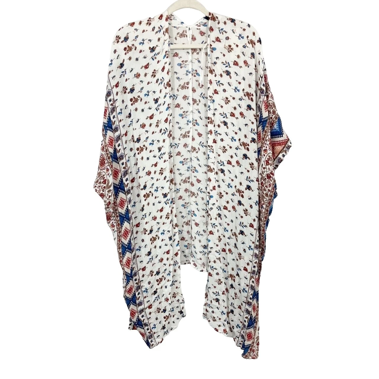 Kimono abrigos, chaquetas y Chalecos Blanco para Mujeres