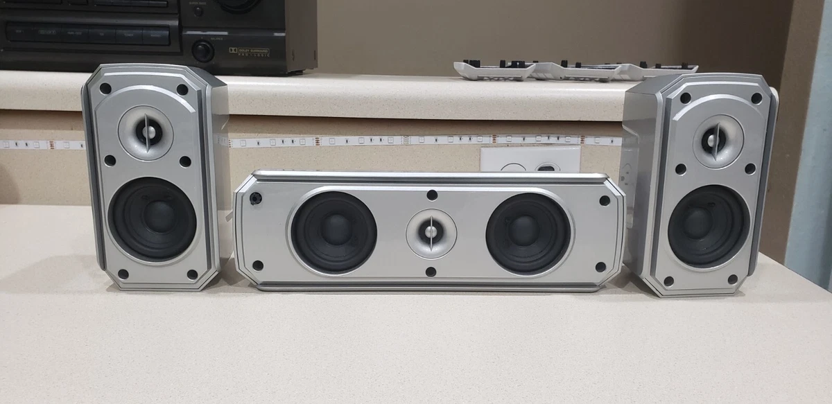 Yamaha NS AP3500C Center Channel Speaker 2 NS AP3500S Satellite