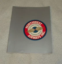 NORTHWEST AIRLINES AIRMAIL INC HISTORY BOOKLET Airplanes Jets Aviation