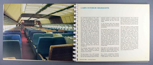 LOCKHEED TRISTAR INTERIORS GALLEY CARGO MANUFACTURERS SALES BROCHURE L-1011 - Picture 4 of 16
