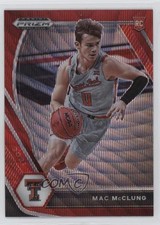 2021-22 Panini Prizm Draft Picks Ruby Wave Prizm Mac McClung #39 19va