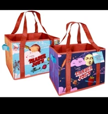 Trader Joe's NEW STAND-UP COLLAPSIBLE REUSABLE GROCERY SHOPPING TOTE GIFT BAG