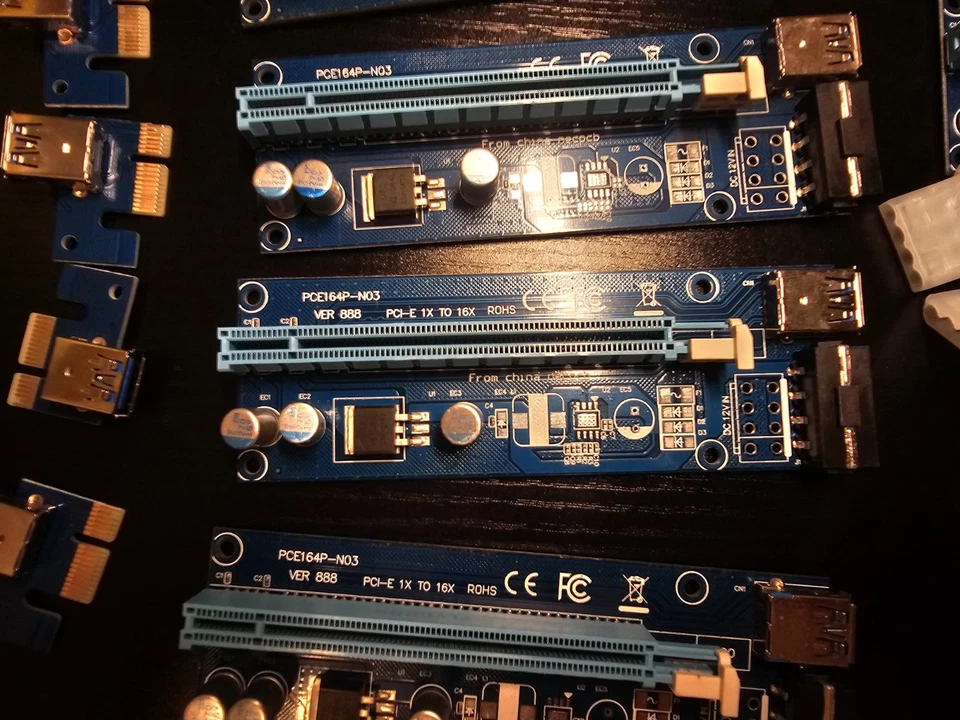 PCE164P-N03 VER006C Mini PCI-E 1X To 16X Riser Laptop External Image Card (6Pcs) - Image 2 of 4