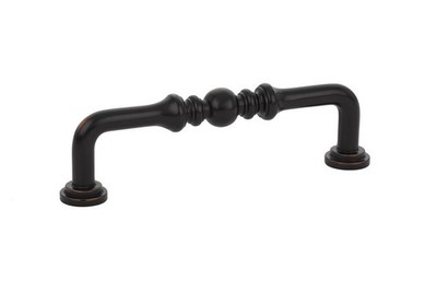 Emtek 86129US10B Spindle Pull, 3-1/2'' C-C, Oil Rubbed Bronze