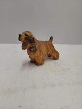Vintage Plastic Celluloid Cocker Spaniel Dog Figurine 108 Hong Kong