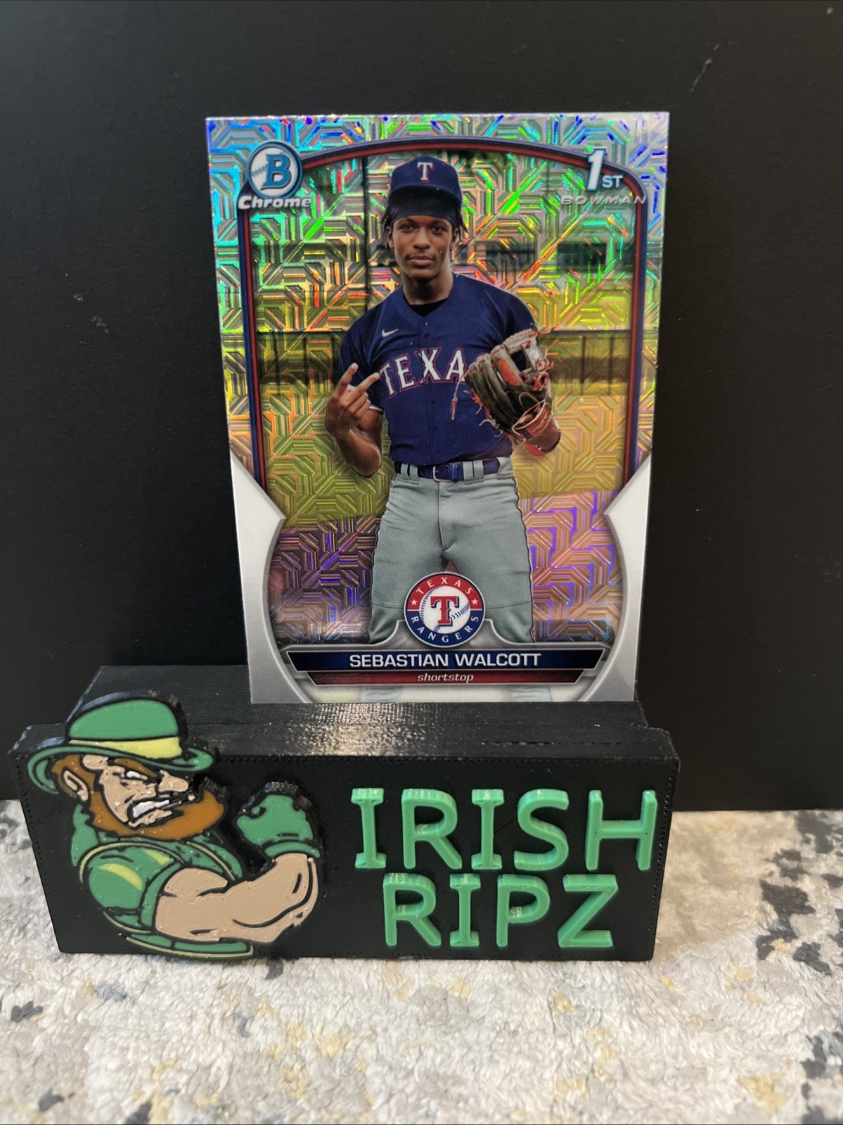 2023 Bowman Chrome - Prospects Sebastian Walcott #BCP-189 Mojo Refractor (RC)