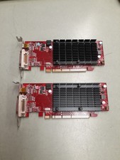  2 VisionTek 6350DMS1GPC Radeon LF R81KLR 1GB DDR3 PCI Video Graphics Card