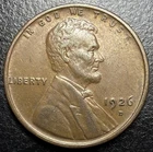 1926 D Lincoln Wheat Cent Penny Denver Mint BETTER DATE Choice Original AU