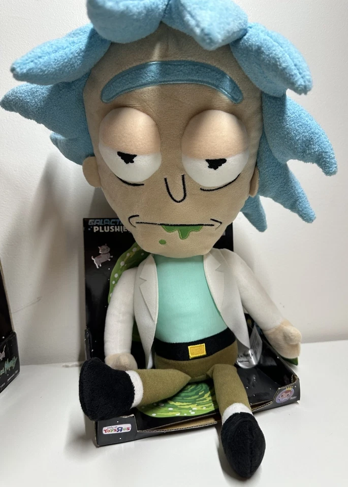 Peluche Rick and Morty Morty Morty Etiqueta Adulto Natación Funko Peluches Galácticos XL ToyRus 2017 Foto 2 de 4