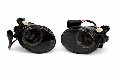 Schwarz Smoke LED Nebelscheinwerfer Set passend für BMW 5er E39 95-04