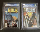 Wolverine Dual Combo 🔑 CGC GRADED COMIC BOOK SLABS ,ships ⚡️  💨 For Xmas