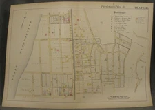 Pittsburgh Maps / Plat Map of Pittsburgh Including Parts of Greenfield 1890