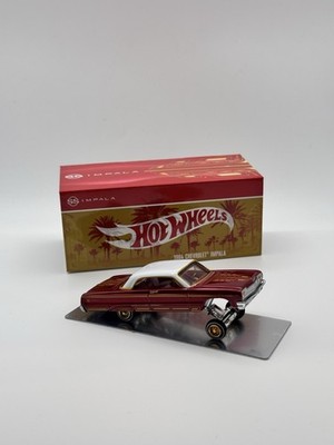 RLC Hot Wheels Collectors 1964 Chevrolet Impala Low Rider Red