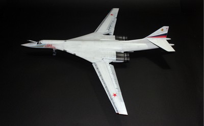 PreSale ProBuilt Model 1:72 Russian TU-160 Blackjack Bomber