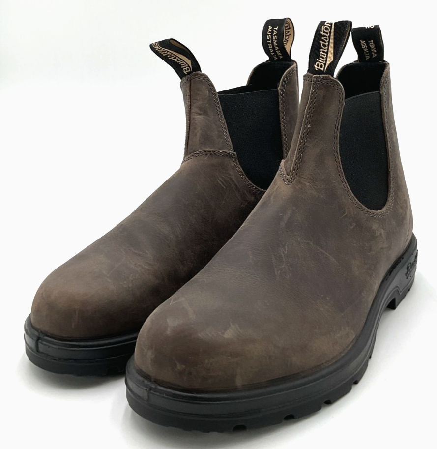Blundstone 2446 Mens Chelsea Boots Size 8.5 Clay Brown Rugged Comfort