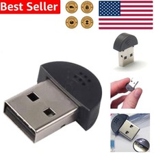Mini USB Microphone Mic for Laptop PC - Plug Play Noise Canceling Web Camera