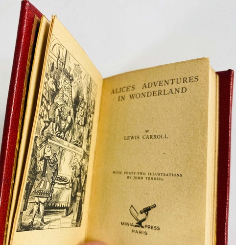 Lewis Carroll Alice's Adventures in Wonderland & Through the Looking Glass vinta - Foto 3 di 10