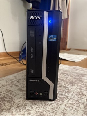 Acer Veriton Desktop PC   Intel Core i3   Powers On   USB 3.0   Untested