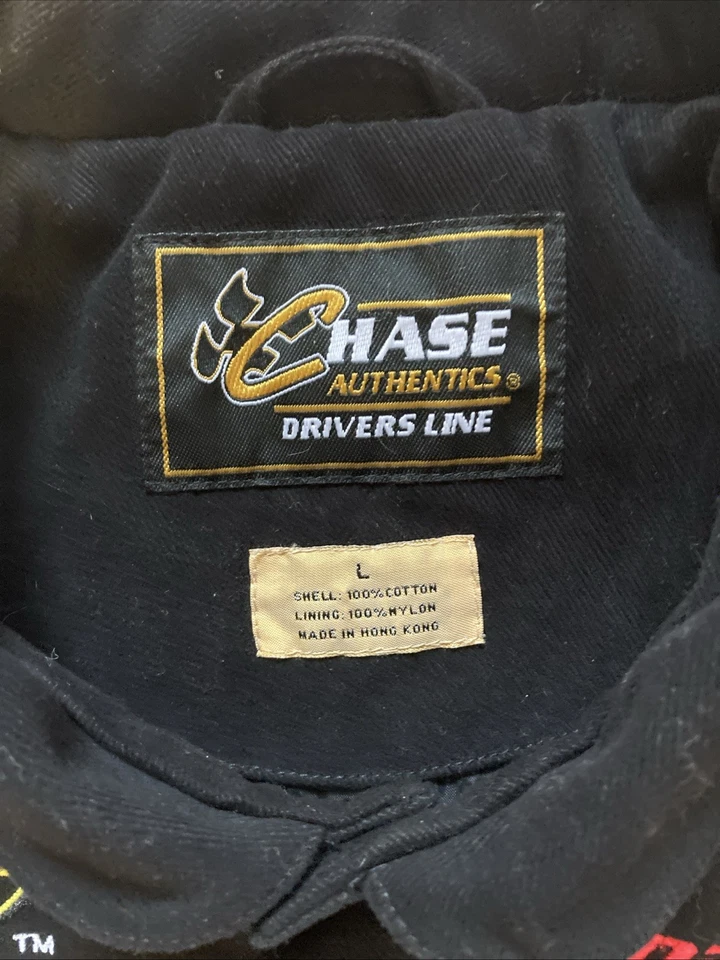 Chaqueta Chase Authentics NASCAR Kevin Harvick GM Goodwrench Diente de Tiburón Para Hombres Grande Foto 2 de 4