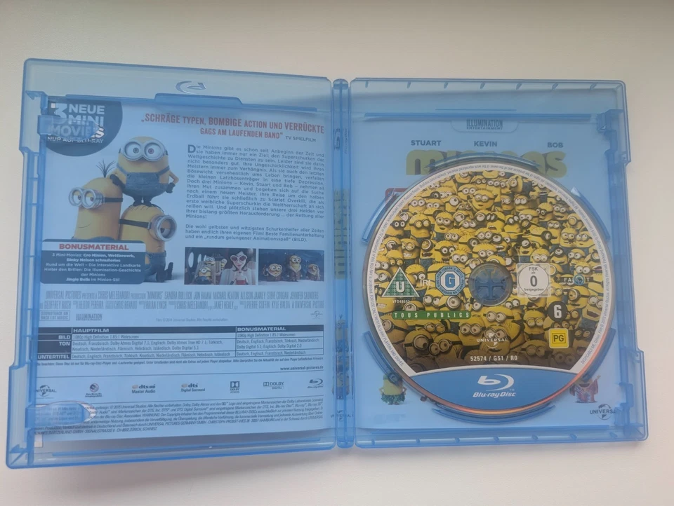 Minions Bluray - Bild 2 von 3