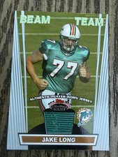 2008 Topps Stadium Club Jake Long Rookie Jersey Card Miami Dolphins. rookie card picture