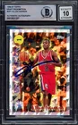 Allen Iverson Signed 1996-97 Topps Draft Picks RC DP1 76ers Auto 10 Beckett