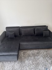 Grey Sofa Bed 3 Seater