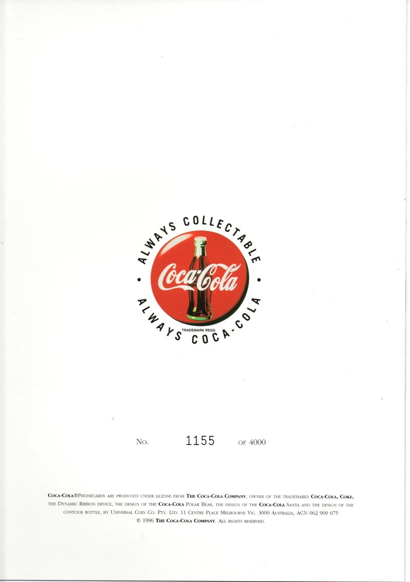 Coca-Cola Pack - Delivery Truck - Limited Edition - Pack Number 1155