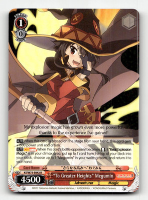 Weiss ''To Greater Heights'' Megumin (R) - KONOSUBA -God s blessing on this wonder