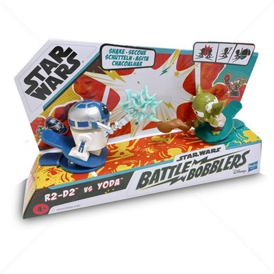 Battle Bobblers Star Wars Hasbro R2-D2 vs Yoda