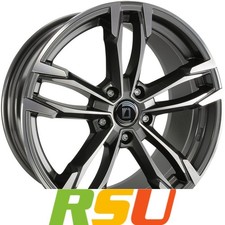 Diewe Avio platins machined 8.5x19" ET34 LK5 120 ML 72.6 Alufelgen 19 Zoll