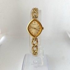 SEIKO Vintage Gold Women  s Watch Quartz 2P20-5990 New Battery