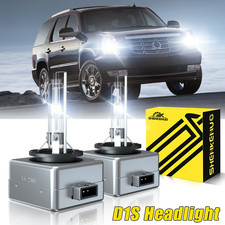 HID Headlight Xenon White D1S Bulb Fit For Cadillac Escalade 2007-2013