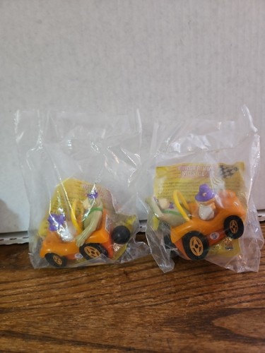 Lot Of 2 Burger King Kids Club Cartoon Network Wacky Racing Magilla Gorilla #5 - Picture 1 of 2