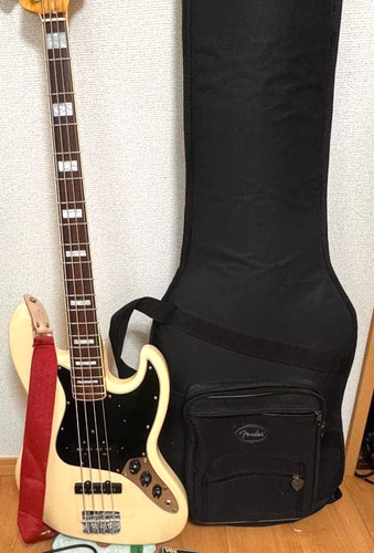 Fender Japan Jazz Bass JB75-90US Vintage White Block Inlay Made in Japan