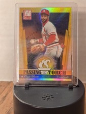 2002 Donruss Elite Passing the Torch 298/500 Ozzie Smith JD Drew #PT-3 HOF 04br