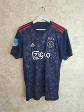 AJAX AMSTERDAM 2017 2018 AWAY FOOTBALL SOCCER JERSEY ADIDAS Sz M Groeneveld #7