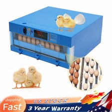 64 Eggs Incubator Automatic Digital Chicken Egg Hatcher Temperature Control