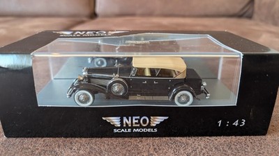 NEO Duesenberg Model J Tourster Derham 1930 NEO45940 1:43 Mint In Box