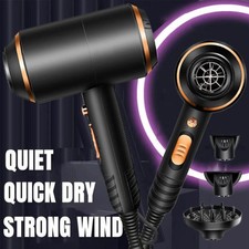 Professional Hair Dryer 4000W Fast Drying Ionic Hairdryer w/Diffuser Hairdrye UK