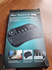 Mini i8 2.4GHz Wireless Keyboard Backlit Touchpad for Smart TV, PC, Android, Ras