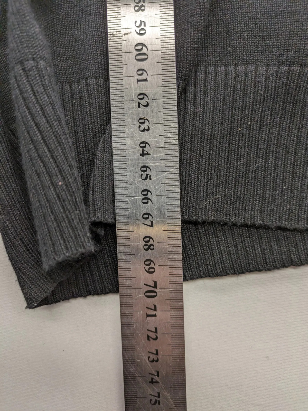 Vila Milano Damen Pullover Schulterfrei 2X Schwarz Pulli Verziert Perlen 2392 image 3