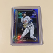 2025 Topps Pro Debut - Brandon Sproat #PD-157 Purple Foil /299 (RC)