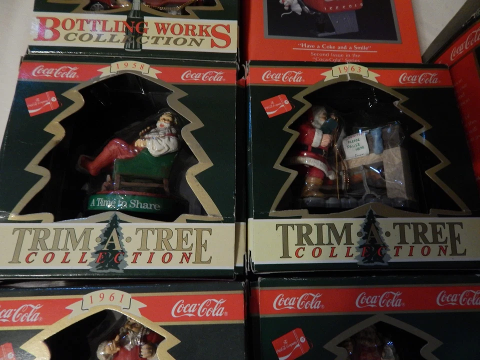 Coca Cola Musical / #2 Coke and Smile / Trim A Tree Collection Ornaments lot - Image 3 of 4