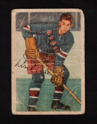 Don Raleigh #68 1953 Parkhurst card