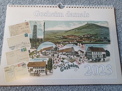 Jahreskalender 2023  Gosheim damals