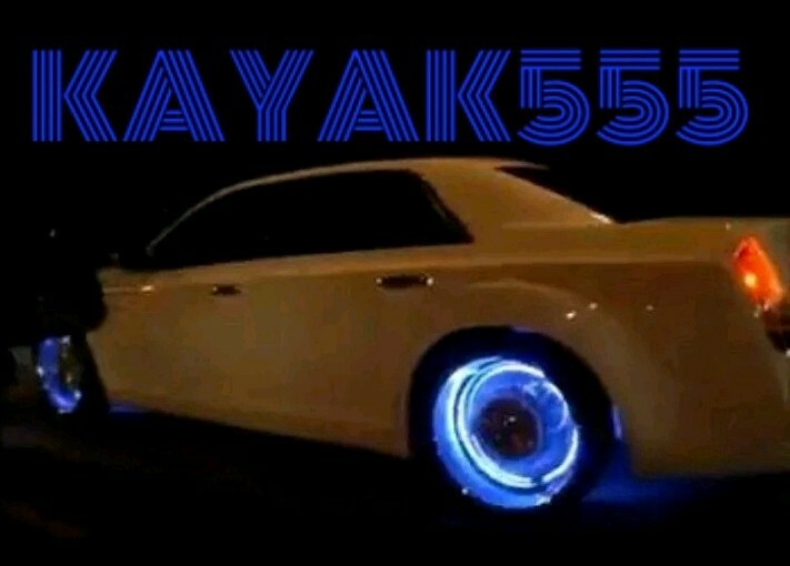 4 X BLUE LED VALVE STEM RIM TIRE LIGHTS ACCESSORIES 4 YOUR CAR TRUCK VAN BIKE...
