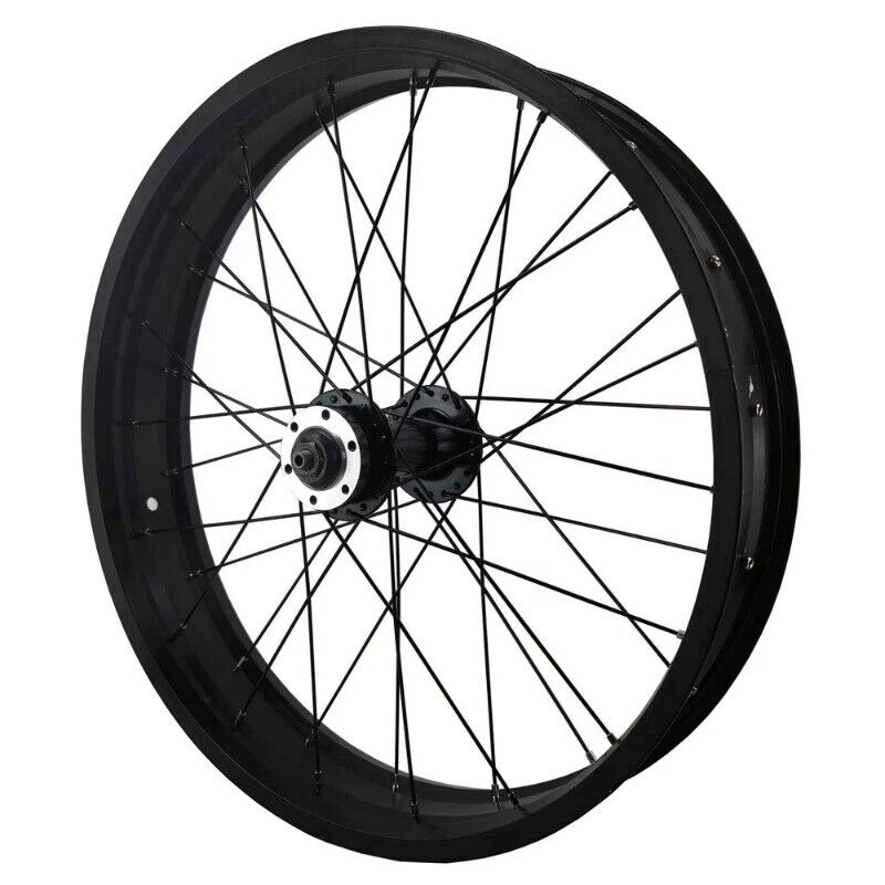 Fat Bike Front Wheel QR Thru Axle Hub Snow E-bicycle Alloy Fat Bike Front Wheel QR Thru Axle Hub Snow E-bicycle Alloy
