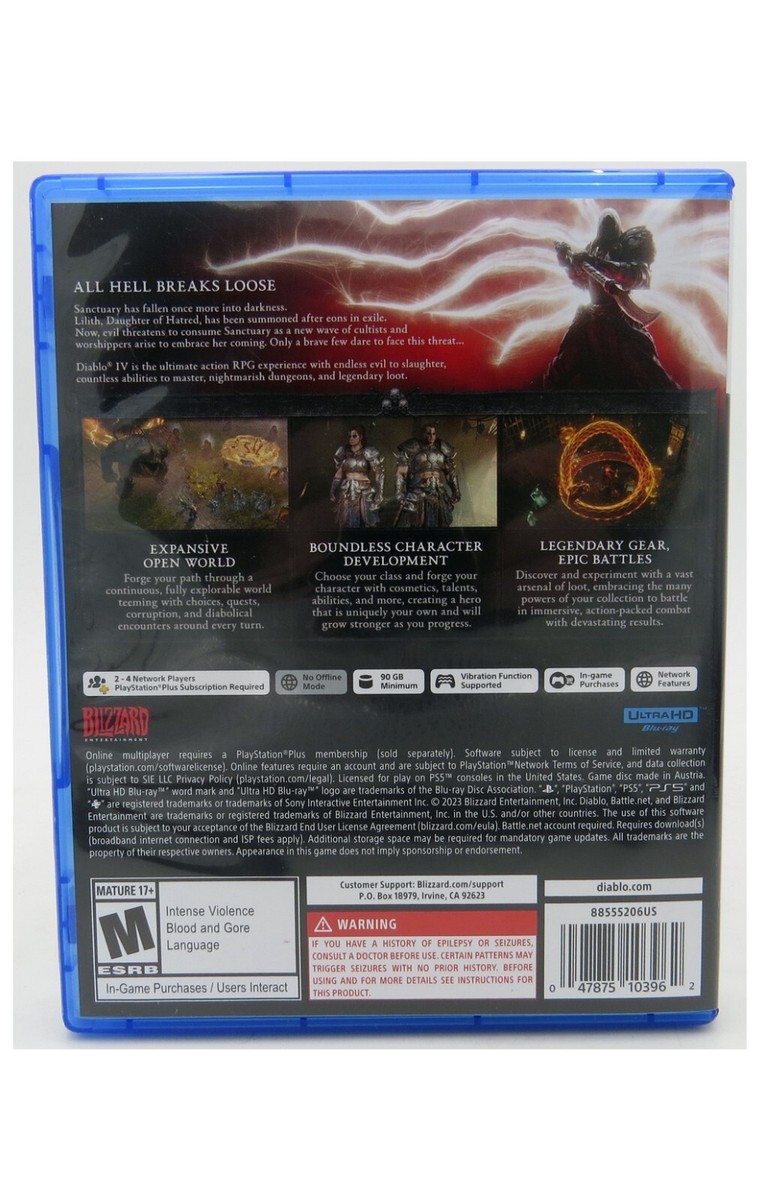 家庭用ゲームソフト PlayStation - Diablo 4 71BONoJPToL._UF350,350_QL80_.jpg