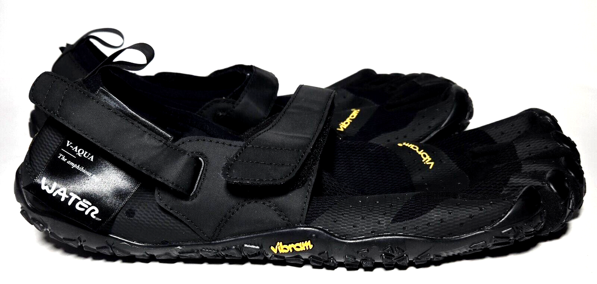 Vibram FiveFingers V-Aqua Blue Black Water Shoes 19M7301 49 13-14 EUC! 61wlmP2-f7L._AC_UY900_.jpg main image 2